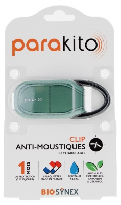 Parakito Clip Anti-Moustiques - Couleur : Kaki