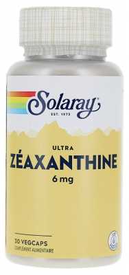 Solaray Ultra Zéaxanthine - 6 mg - 30 Caps.vég.