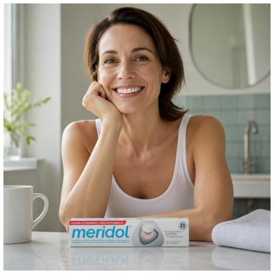 Meridol Dentifrice Gencives Blancheur 75 ml