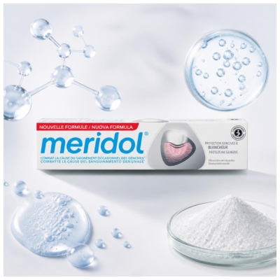 Meridol Dentifrice Gencives Blancheur 75 ml