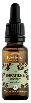 Biofloral Fleur de Bach 18 Impatiens Communication Bio 20 ml