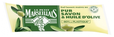 Le Petit Marseillais Gel Lavant Mains au Pur Savon et Huile d'Olive Toutes Peaux Recharge 250 ml 