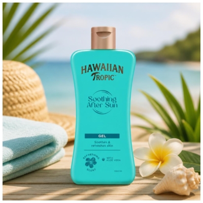 Hawaiian Tropic Gel Après Soleil Rafraîchissant Aloé Vera 200 ml