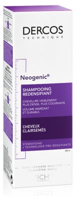 Vichy Dercos Neogenic Shampoing Redensifiant Cheveux Clairsemés 200 ml