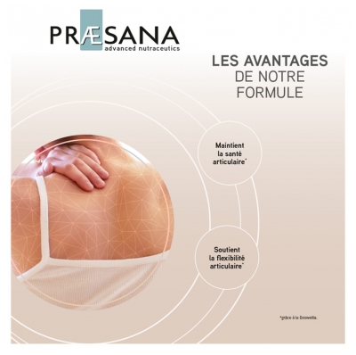 Praesana Articulations Contribue au Confort Articulaire 60 Comprimés