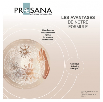 Praesana Immunité Optimise Les Défenses Immunitaires 90 Gélules