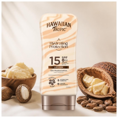 Hawaiian Tropic Hydrating Protection Lotion Solaire SPF15 180 ml