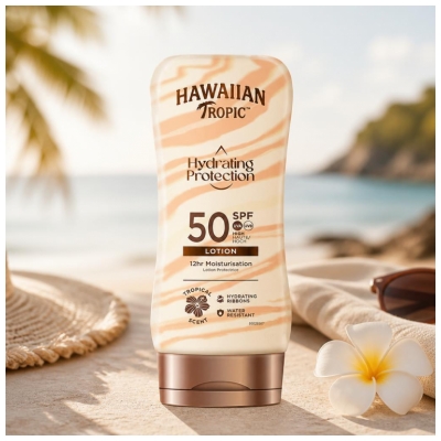 Hawaiian Tropic Hydrating Protection Lotion Solaire SPF50 180 ml