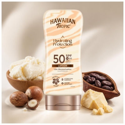 Hawaiian Tropic Hydrating Protection Lotion Solaire SPF50 180 ml