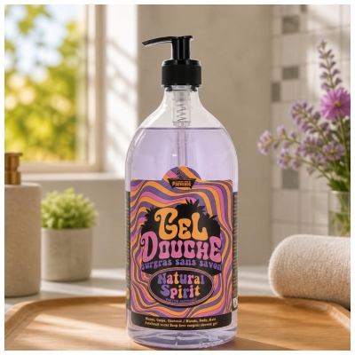 Les Petits Bains de Provence Gel Douche Patchouli Corps et Cheveux 1 L