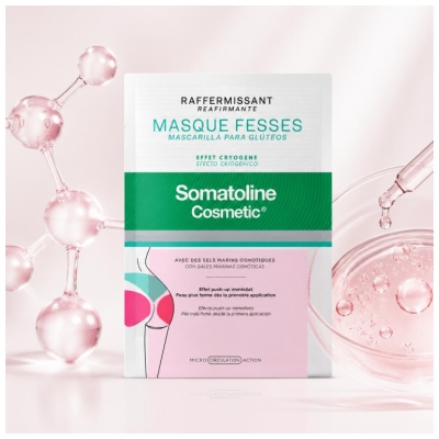 Somatoline Cosmetic Raffermissant Masques Fesses Push Up Effet Cryogène 1 paire