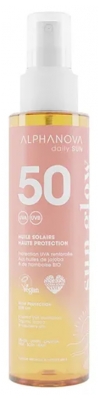 Alphanova Sun Glow Huile Solaire Haute Protection SPF50 125 ml