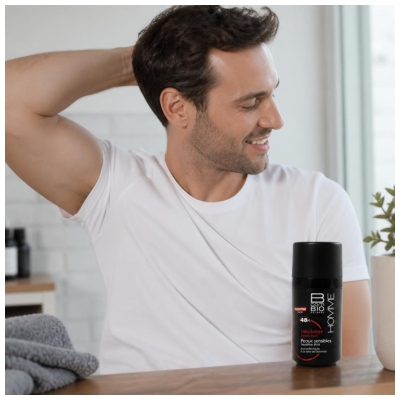 BcomBIO Homme Déodorant 48h Peaux Sensibles 50 ml