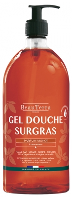 BeauTerra Gel Douche Surgras 3en1 Parfum Monoï 1 L 