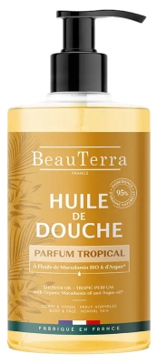 BeauTerra Huile de Douche Parfum Tropical 750 ml