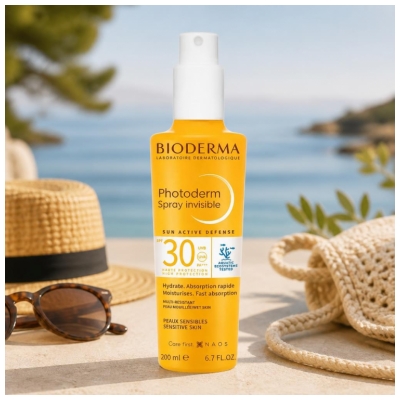 Bioderma Photoderm Spray Invisible SPF30 Peaux Sensibles 200 ml