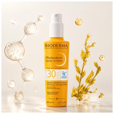 Bioderma Photoderm Spray Invisible SPF30 Peaux Sensibles 200 ml