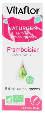 Vitaflor Extrait de Bourgeon - Framboisier Bio - 15 ml