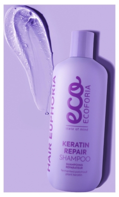 Ecoforia Shampoing Réparation Kératine 400 ml
