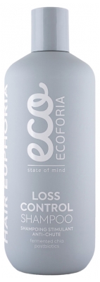 Ecoforia Loss Control Shampoing Stimulant Anti-Chute Postbiotiques 400 ml