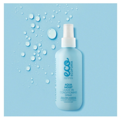 Ecoforia Spray Après-Shampoing Sans Rinçage Hydratant Aqua 200 ml