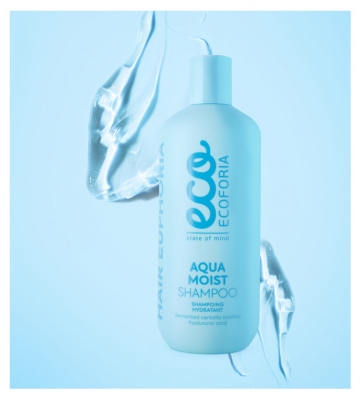 Ecoforia Aqua Moist Shampoing Hydratant Acide Hyaluronique 400 ml