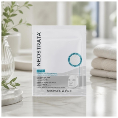 NeoStrata Masque Bio-Cellulose Hydratant à l'Acide Hyaluronique Pur 20 g