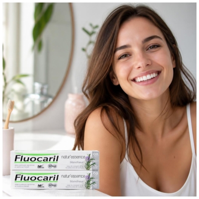 Fluocaril Nature'Essence Blancheur 2 x 75 ml