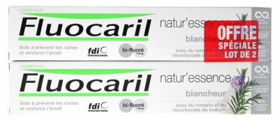 Fluocaril Nature'Essence Blancheur 2 x 75 ml