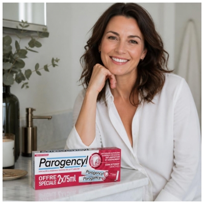 Parogencyl Dentifrice Soin Intensif Gencives Inflammation et Saignement Lot 2 x 75 ml