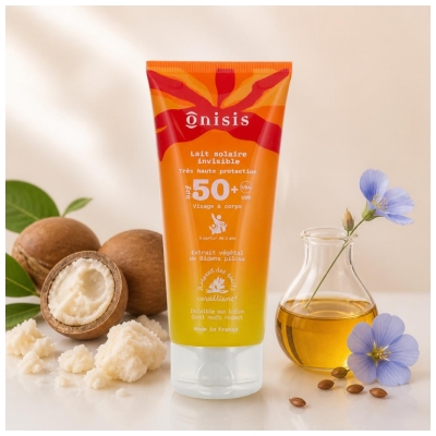 Onisis Lait Solaire Invisible SPF50+ 200 ml