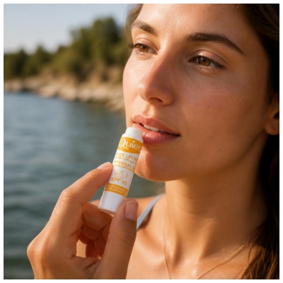 Quies Stick Lèvres Protection Solaire Amande Douce SPF30 4,5 g 