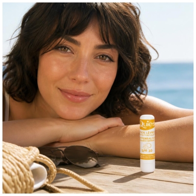 Quies Stick Lèvres Protection Solaire Amande Douce SPF30 4,5 g 