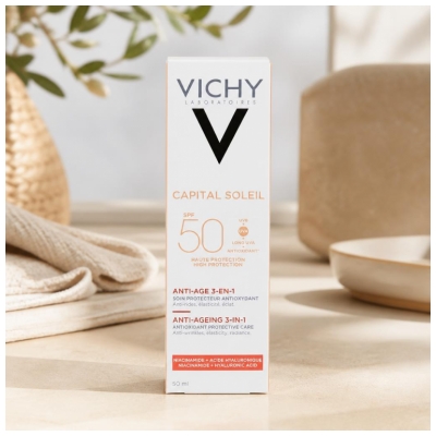 Vichy Capital Soleil Anti-Âge 3en1 SPF 50 50 ml