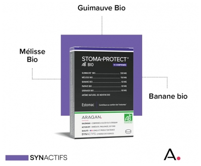 Aragan Synactifs Stomaprotect Bio Confort Digestif 14 Comprimés
