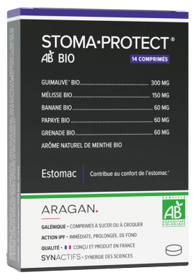 Aragan Synactifs Stomaprotect Bio Confort Digestif 14 Comprimés