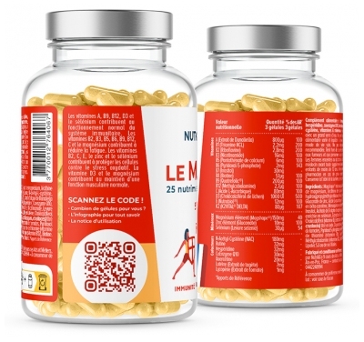 Nutri&Co Le Multi 25 Nutriments Bioactifs 90 Gélules