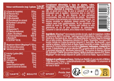 Nutri&Co Le Multi 25 Nutriments Bioactifs 90 Gélules