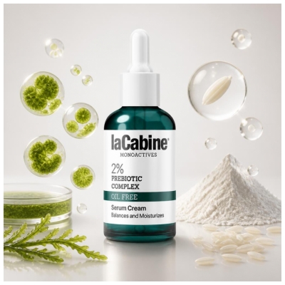 laCabine Monoactives 2% Prebiotic Complex Solution 2en1 Serum Cream 30 ml