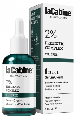 laCabine Monoactives 2% Prebiotic Complex Solution 2en1 Serum Cream 30 ml
