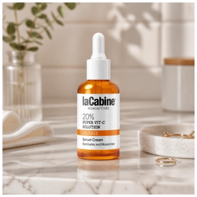 laCabine Monoactives 20% Super Vit-C Solution 2en1 Serum Cream 30 ml