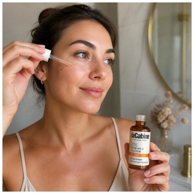 laCabine Monoactives 20% Super Vit-C Solution 2en1 Serum Cream 30 ml