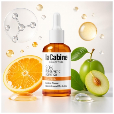 laCabine Monoactives 20% Super Vit-C Solution 2en1 Serum Cream 30 ml
