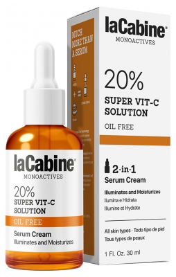 laCabine Monoactives 20% Super Vit-C Solution 2en1 Serum Cream 30 ml