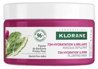 Klorane Figuier de Barbarie - Masque Repulpant Cheveux Déshydratés et Ternes 400 ml