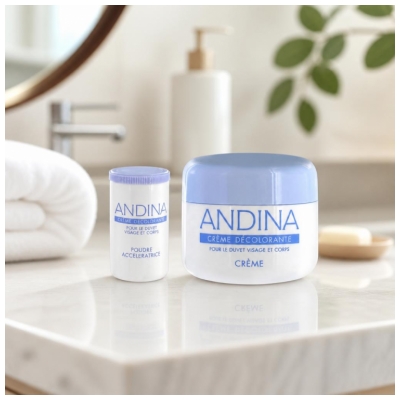 Crème décolorante visage et corps 30 ml + 7 g