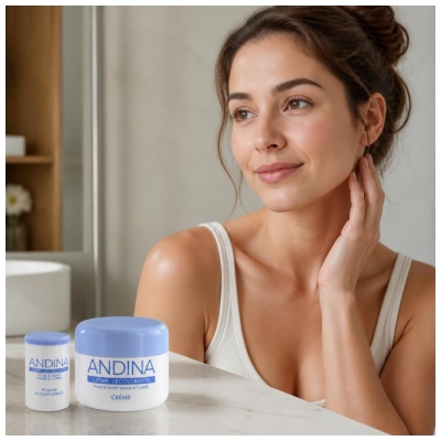 Crème décolorante visage et corps 30 ml + 7 g