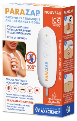 Parazap Padxpress Céramique Anti-Démangeaisons - Pour Toute la Famille
