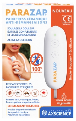 Parazap Padxpress Céramique Anti-Démangeaisons - Pour Toute la Famille