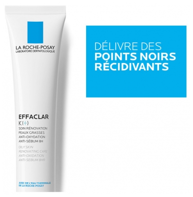 La Roche-Posay la Roche-Posay Effaclar K (+) Soin Visage Anti Points Noirs Peaux à Tendance Acnéique 40 ml